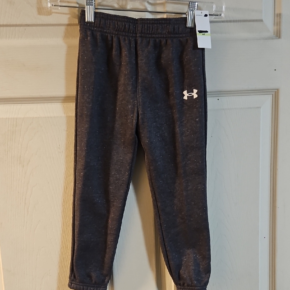 UNDER ARMOUR TODDLER JOGGER PANT: GRAY: NEW WITH TAGS: SIZE 4T